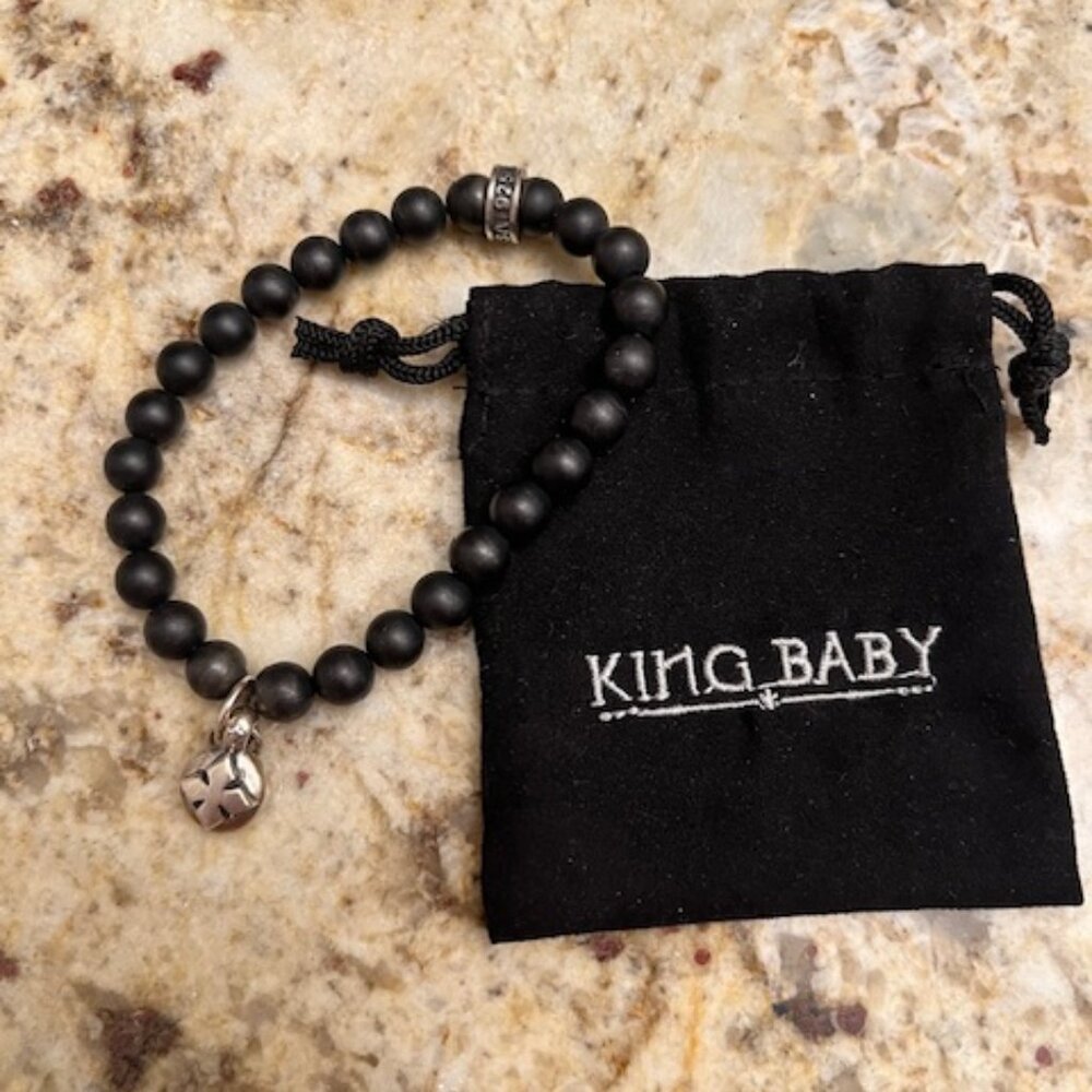 King Baby Onyx Bracelet